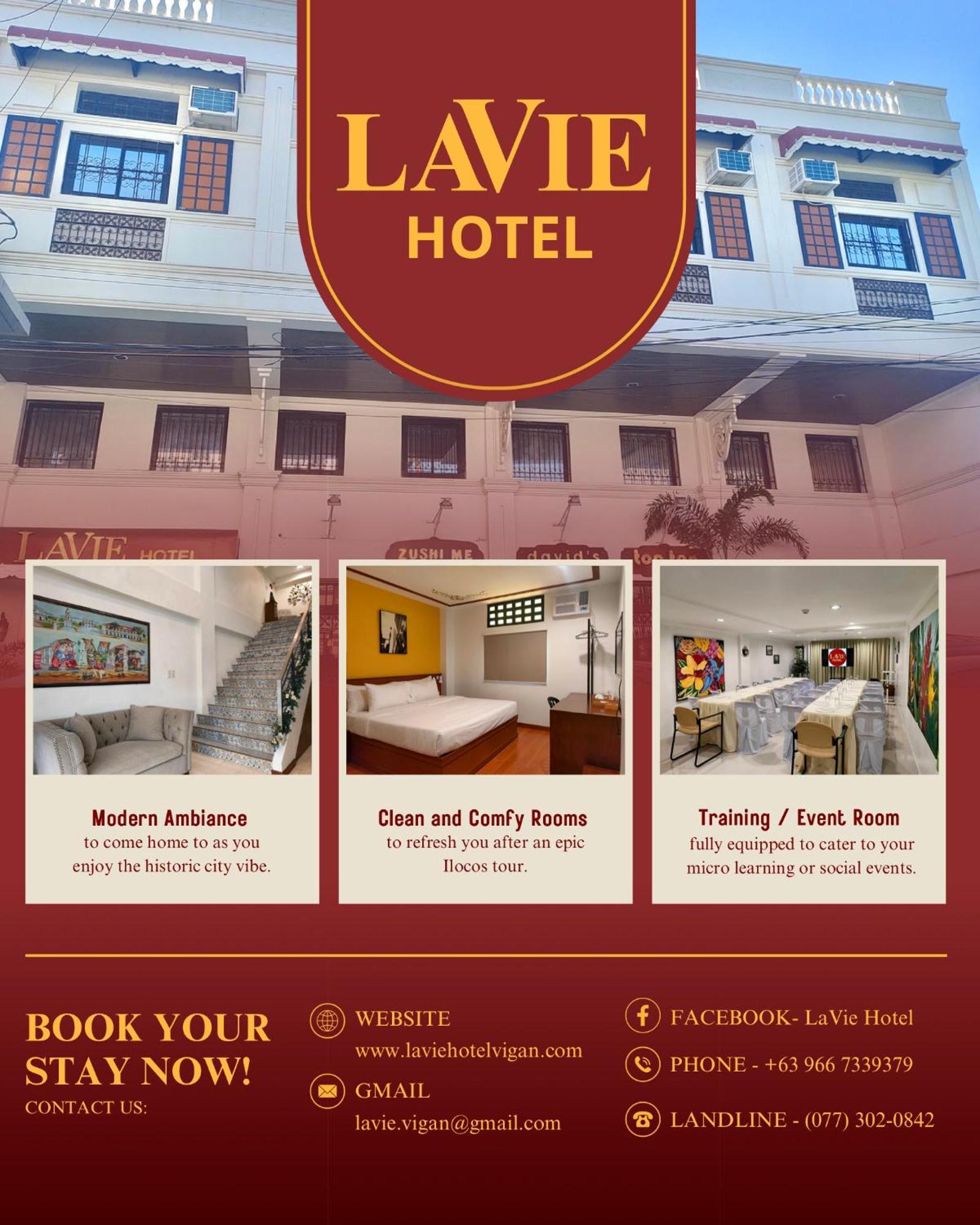 Lavie Hotel Vigan Exterior photo